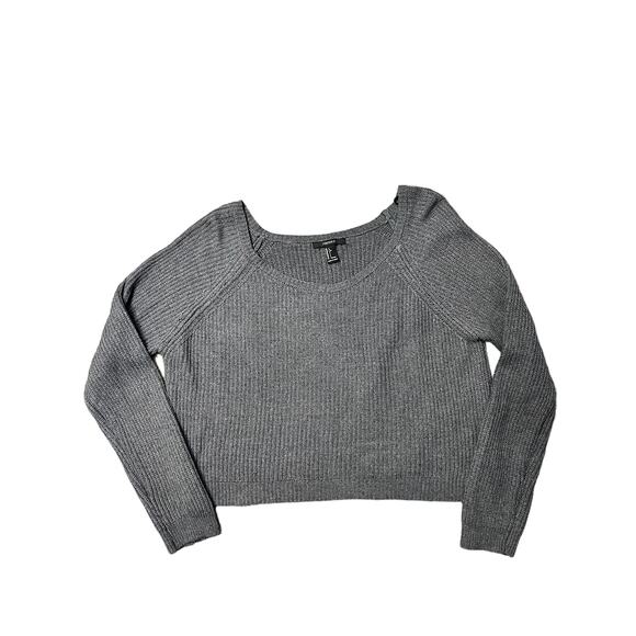Forever 22 Gray Sweater - Picture 1 of 13
